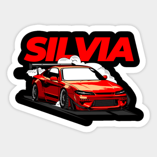 Silvia S15 Garage Drift Sticker